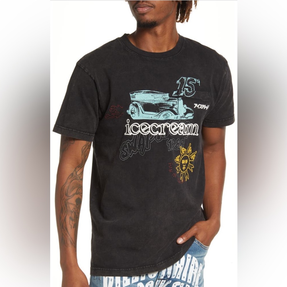 Men’s L… ICECREAM POCKET TEE.